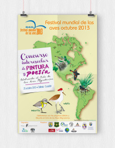 Festival Mundial de las Aves Octubre 2013 – Póster